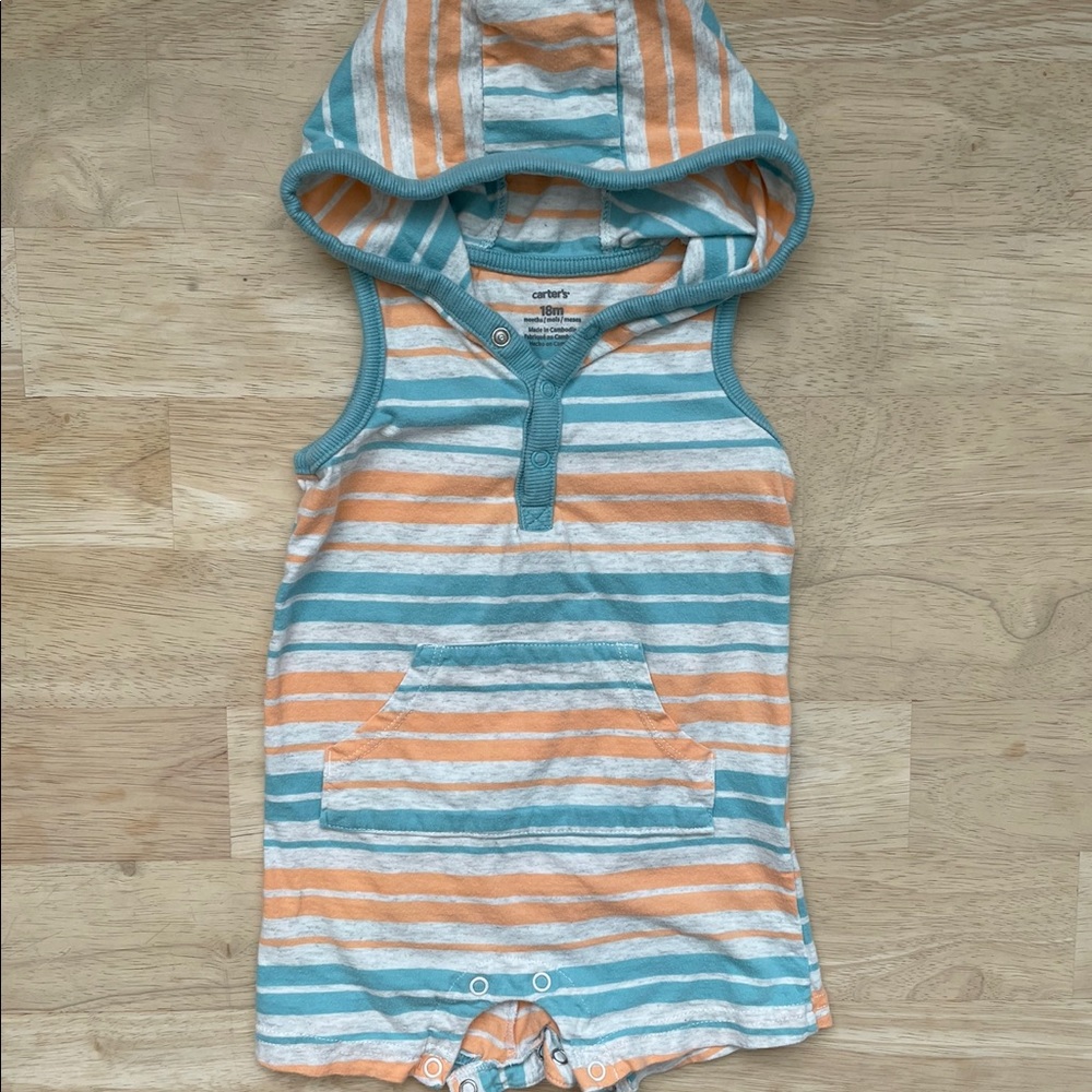 Like New Toddler Hooded Romper